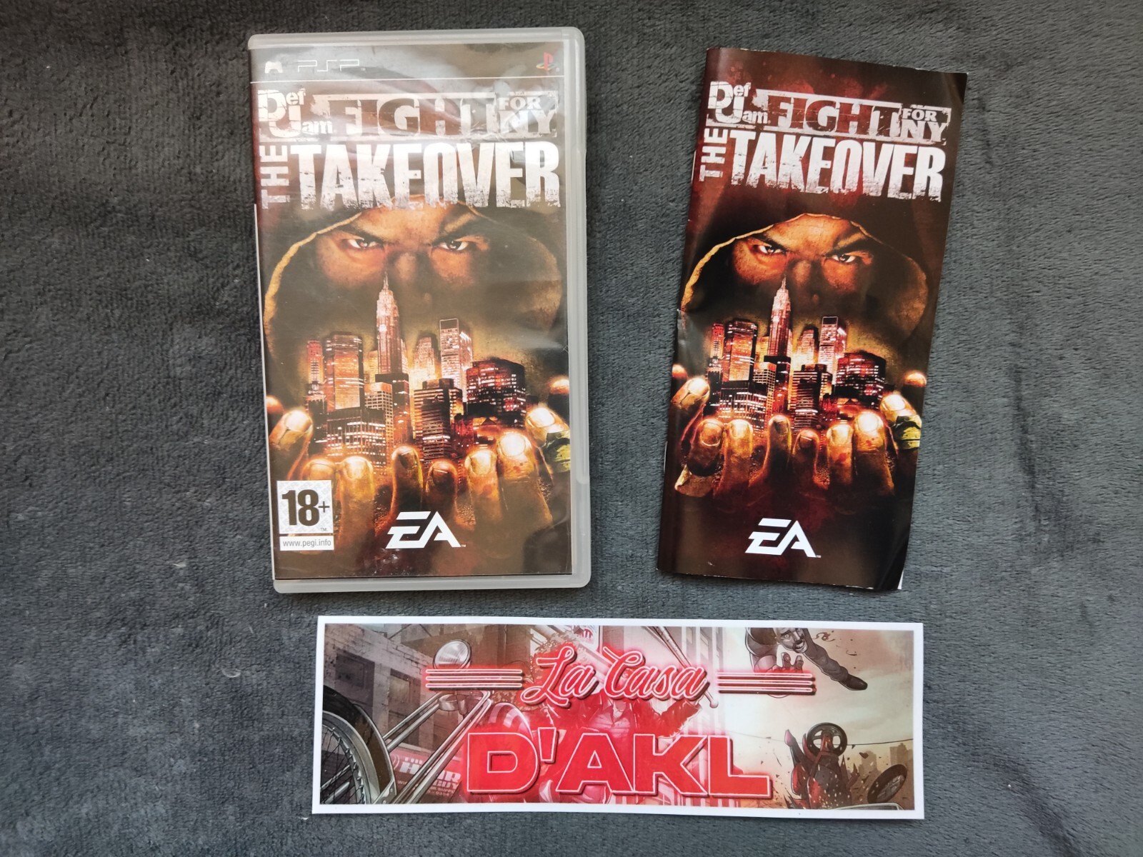 Def Jam Fight For NY New York : The Takeover Playstation Portable PSP - FR TBE
