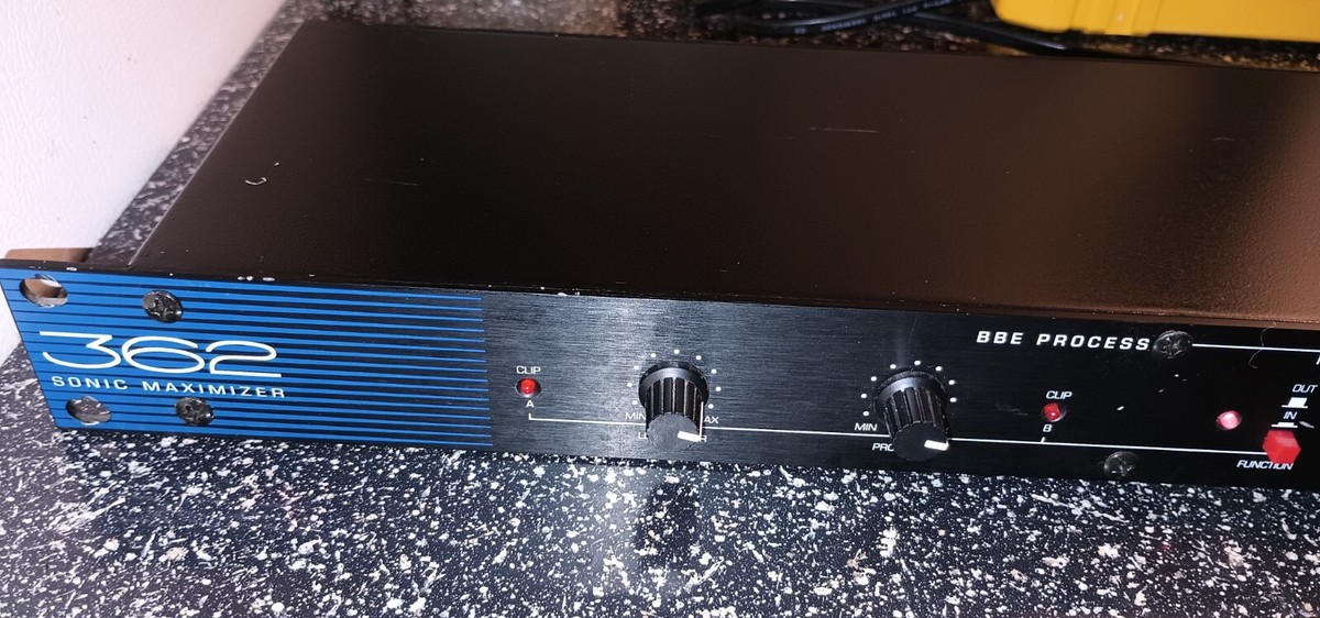 BBE 362 Sonic Maximizer Rack Mount, Tested & Working | eBay