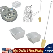 For Ford 5.4L 4.6L Cam Phaser Lock Out Repair Kit + Timing Chain Wedge Tool Set