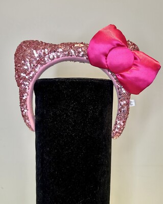 USJ Hello Kitty Stirnband Pailletten Parade Rosa Japan Authentisch