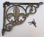 IRONMONGERY WORLD®Pair of CAST Iron Shelf Support Book Sink Toilet Cistern Bracket Old Gothic