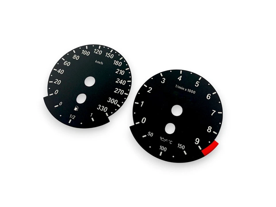 For BMW M3 E90 E92 Tachoscheibe Speedometer Cluster Dial Gauge Tacho km/h kmh - Bild 3 von 4