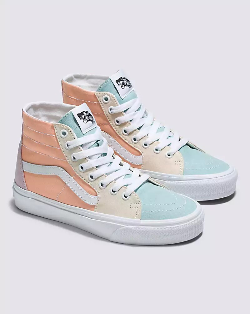 Vans Sk8-Hi Tapered Pastel Block Shoe Women's 5 | eBay Vans Sk8-Hi Tapered Pastel Block Shoe Women's 5 | eBay