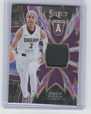 2024 Panini Select WNBA Jordin Canada #33 Sparks Jersey Purple Prizm /49 