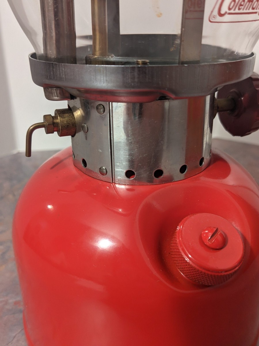 Coleman 200A195 Single Mantle Red Lantern for sale online | eBay