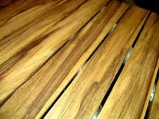 SPECIAL:  21" X 2 1/2" X 3/8" BLACK LIMBA LUMBER WOOD GUITAR FINGERBOARD