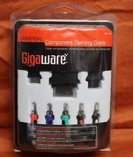 Gigaware Universal Component Gaming Cable 26-465 Xbox 360,Wii and PS2/PS3. C295