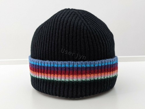 Artist Stripe beanie hat 100% Wool RRP