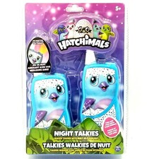 Hatchimals Night Talkies Walkie Talkies Built In Flashlight NEW