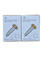 UTNVBTR Replacement for Cricut Fine Debossing Tip + QuickSwap Housing, Pack of 2