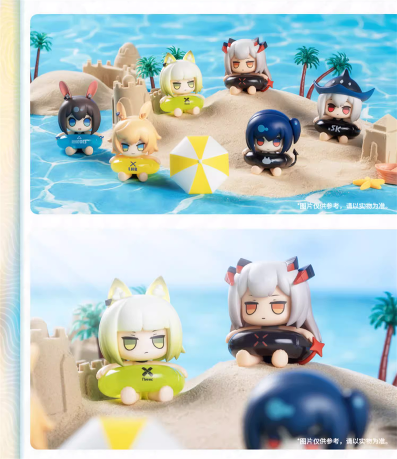 アークナイツ BEACH PARTY! VOL.1 フィギュア 1BOX Official Arknights Beach Party Blind Box Vol.1 Anime