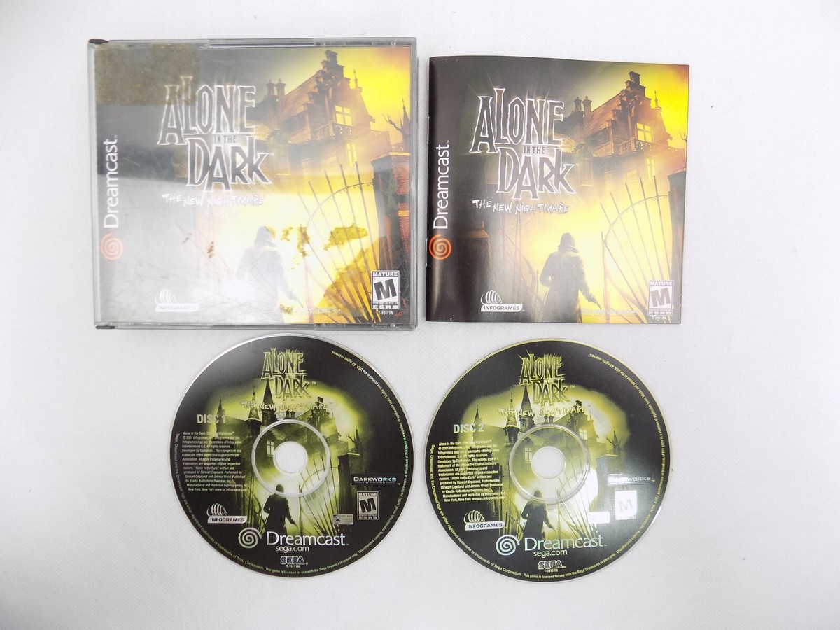 Mint Disc Sega Dreamcast Alone in the Dark Australia