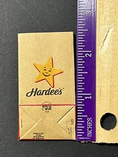 "Zuru 5 Surprise FOODIE Mini Brands" Hardee's Paper Bag (1 bag only)