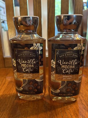 Bath & Body Works Vanilla Mocha Cafe Shower Gel Lot Of 2 NEW!!