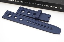 Breitling Rubber Strap Navy Blue 20mm