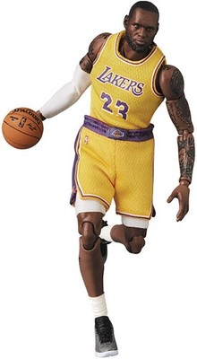 Medicom Toy MAFEX LeBron James Los Angeles Lakers 127 New | eBay