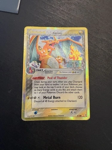Charizard (Delta Species) 4/100 Crystal Guardians Holo Pokemon TCG