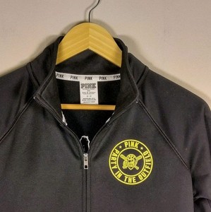 Pittsburgh Pirates PINK Victorias Secret  MLB Zip Jacket Womens Size Small