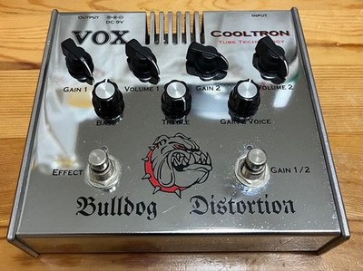 VOX Bulldog Distortion Cooltron Tube 2ch Guitar Effect Pedal USED from JAPAN