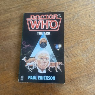 Dr Who The Ark Paperback Signed By Michael Sheard