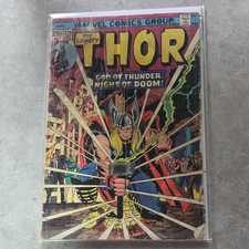 Marvel Comics Thor #229 1974 Bronze Age Gerry Conway John Buscema Night of Doom
