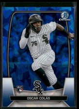 2023 Bowman Chrome Sapphire Edition #20 Oscar Colás