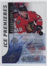 2015-16 Upper Deck Ice Premieres Auto /199 Vincent Hinostroza #IPA-VH Auto 0f2