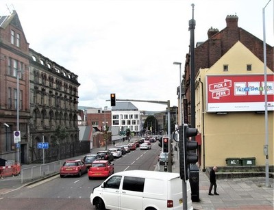 Photo 12x8 The eastern end of Ann Street Belfast County Borough The image  c2017