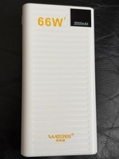 20000mAh Portable 66W Charging External Battery Backup For Cell Phone