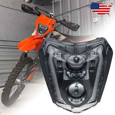 LED Headlight Hi-Lo for KTM EXC 150 250 300 450 500 /690 /Freeride 250 F E-XC