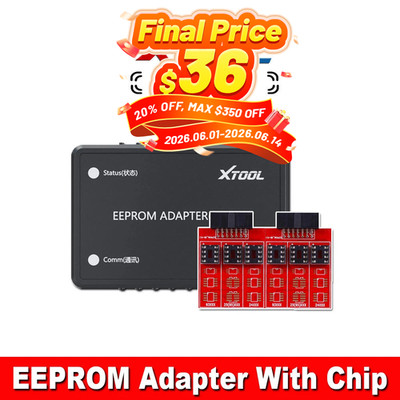 XTOOL EEPROM Adapter Chip IMMO Key Programming PIN Code Reader For D7/D8/D9/A80
