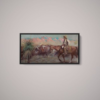 Harvey Dunn - Mexican Calf - Art Print on Paper or Canvas
