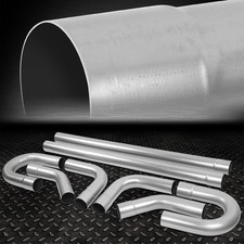 8pcs 3od Diy Custom Mild Steel Mandrel Exhaust Tubing Bend Straight Pipe Kits