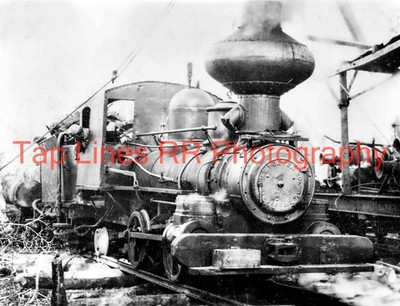 A.C. Tuxbury Lumber Co 3 Berkeley County SC 0-4-2 Porter ca 1920 NEW 8x10 PHOTO