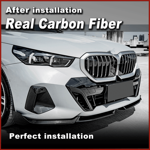 DRY CARBON entradas de aire delanteras ventilación ventilación aire ventilaciones para BMW Serie 5 G60 G68 2023-2025 - Imagen 3 de 9