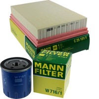 Mann Inspektionspaket Filterset FüR Peugeot 307 CC 2.0 16V CitroëN C4 I