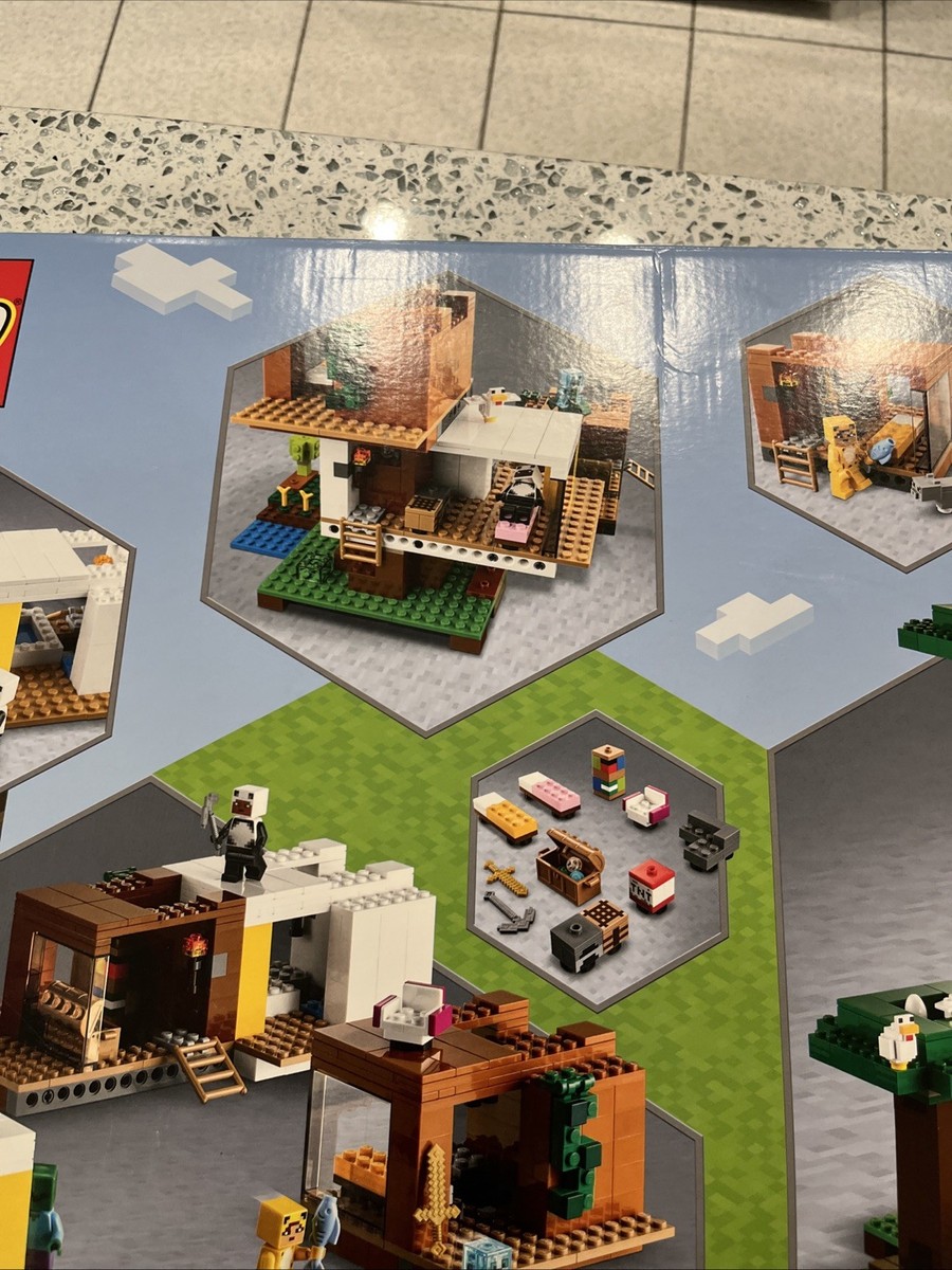 LEGO Minecraft 21774 The Modern Treehouse New Factory Sealed 9+