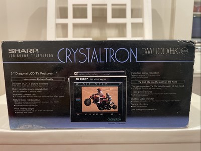 SHARP CRYSTALTRON ポータブルテレビ3E-J2BK SHARP CRYSTALTRON ポータブルテレビ3E-J2BK | SHARP