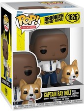 Gadget - Brooklyn Nine-Nine: Funko Pop! Television - Captain Ray Holt With Chedd