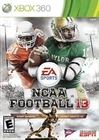 NCAA Football 13 For Xbox 360 Very Good 2E