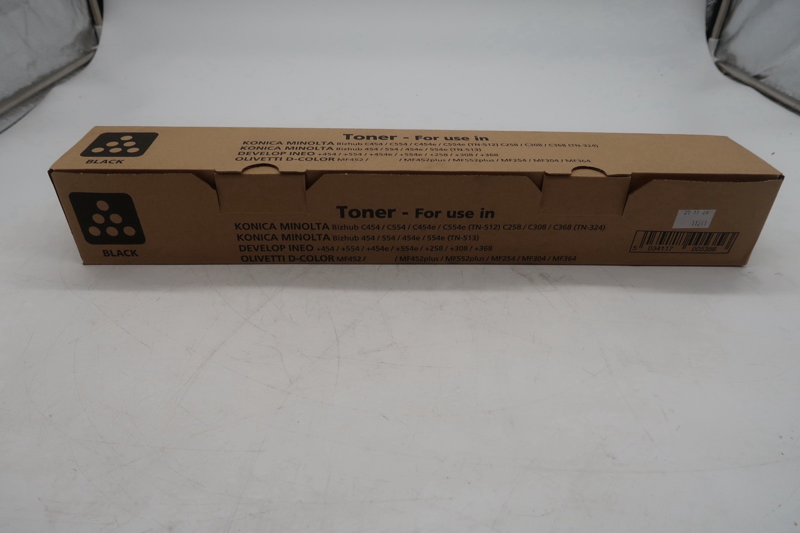 BLACK PRINTER LASER TONER COMPATIBLE FOR MINOLTA BIZHUB C454/C554 (TN512/TN-512) image 6