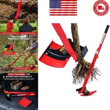 Heavy Duty Sapling Puller Tool Brush Shrub Root Remover 1/4" to 2" Woody Stems