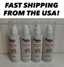 Hawaiian Tropic Mineral Skin Nourishing Milk Sunscreen SPF 50, 3.4oz LOT OF 4