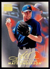  1999 SkyBox Premium #7 Matt Anderson Detroit Tigers Baseball Card