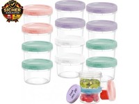 20Pcs Frischhaltedosen Mit Deckel, 200Ml Auslaufsichere Aufbewahrungsdosen Mit