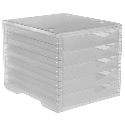 styro Schubladenbox styroswingbox light  transparent 275-8430.224, DIN A4...