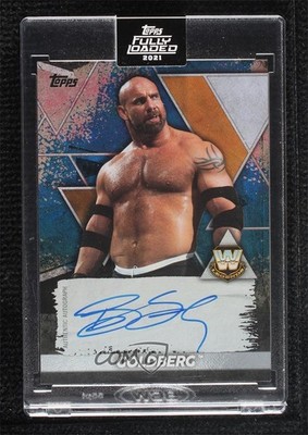 2021 Topps WWE Fully Loaded Legends Auto Sapphire 9/25 Goldberg #L-G Auto 00d2