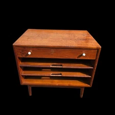 Drexel Declaration Magazine table Kip Stewart design 26x18x23