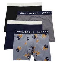 Lucky 233PB25 Essential Soft Boxer Briefs - 4 Pack