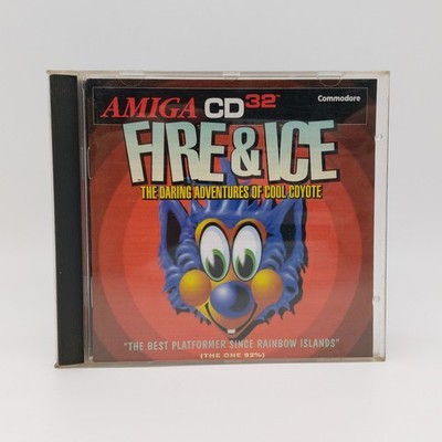 Fire & Ice The Daring Adventures Of Cool Coyote - Amiga CD 32 - Commodore - RAR 